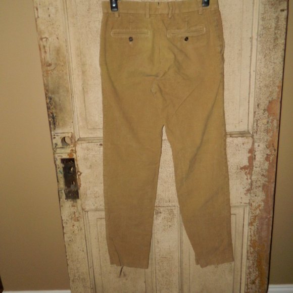 Lands' End Corduroy Tailored Fit Pants Mens Size 32 (N-36) - Picture 3 of 6